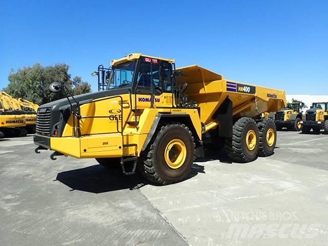 Komatsu HM 400-5 Kloubové dempry