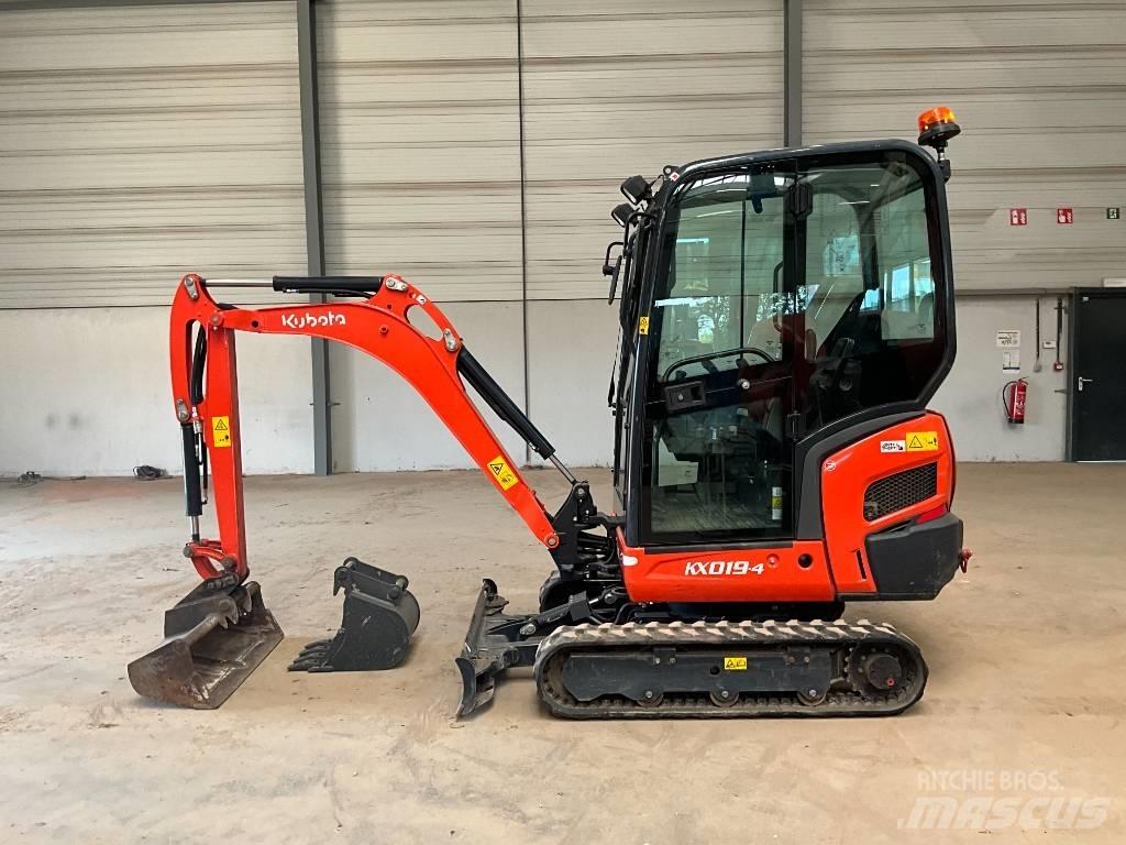 Kubota KX 019-4 Mini rýpadla < 7t