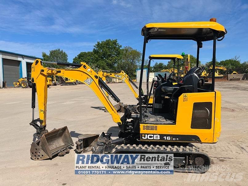 JCB 16 C-1 Mini rýpadla < 7t