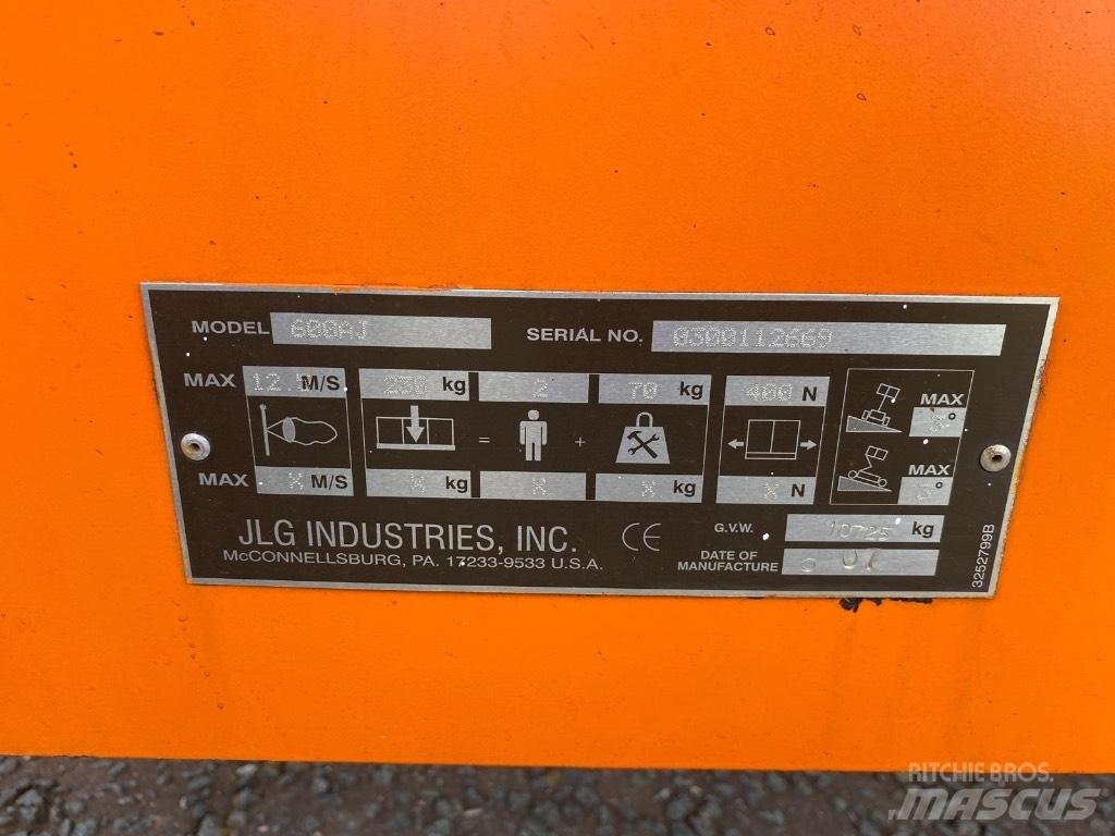 JLG 600 AJ Kloubové plošiny