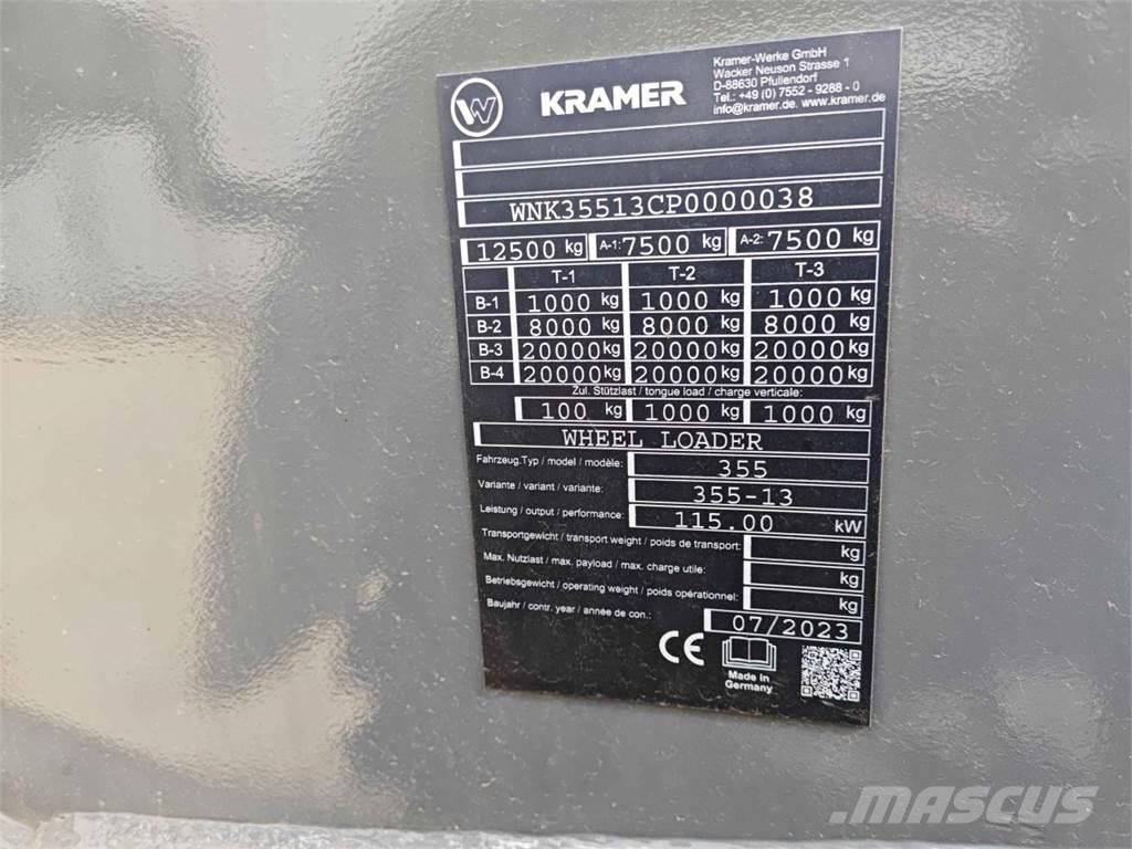 Kramer KL55.8T Teleskopické nakladače pro zemědělství
