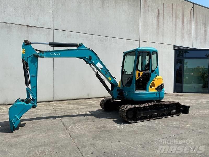 Kubota KX 155 Pásová rýpadla