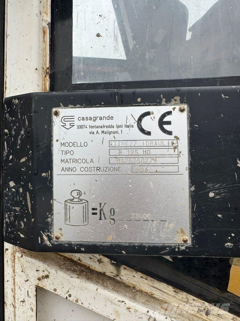 Casagrande B125 Velké vrtací stroje
