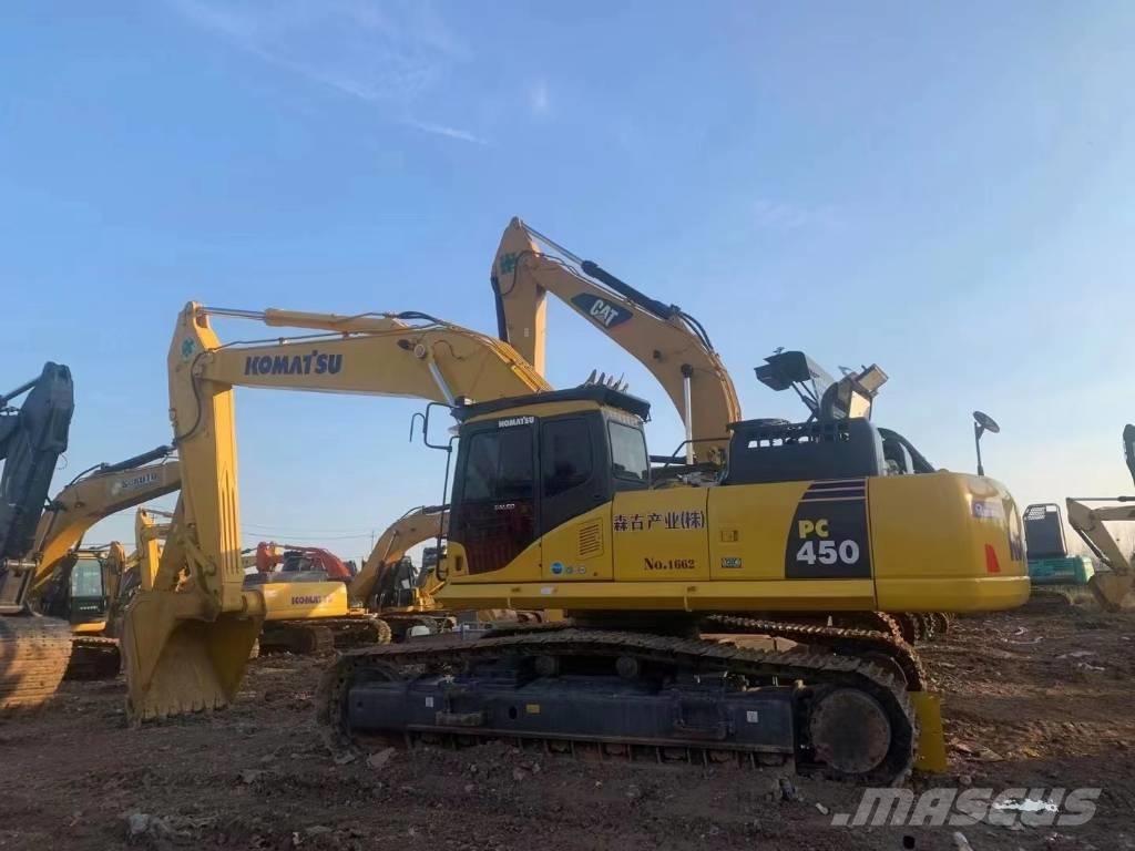 Komatsu pc 450 Pásová rýpadla