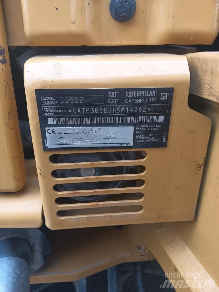 CAT 305 E CR Mini rýpadla < 7t