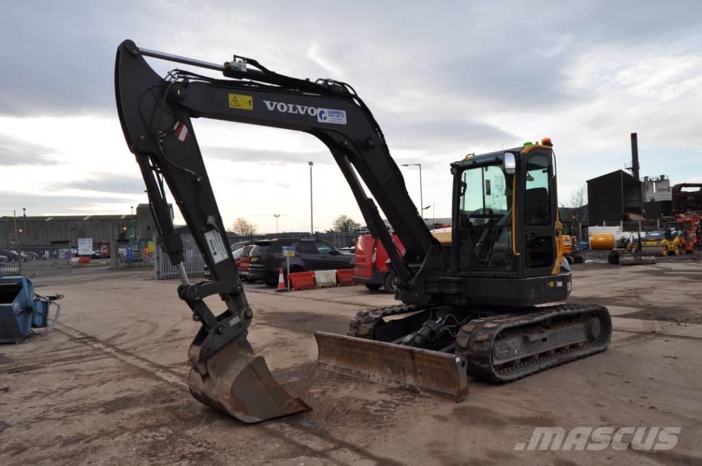 Volvo ECR 88 D Midi rýpadla 7t - 12t