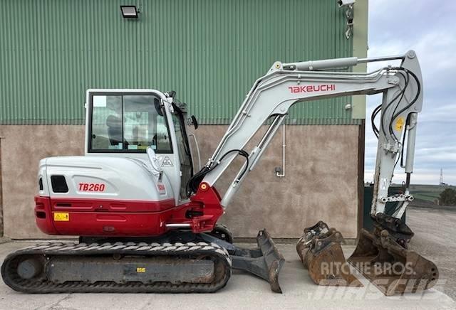 Takeuchi TB 260 Mini rýpadla < 7t