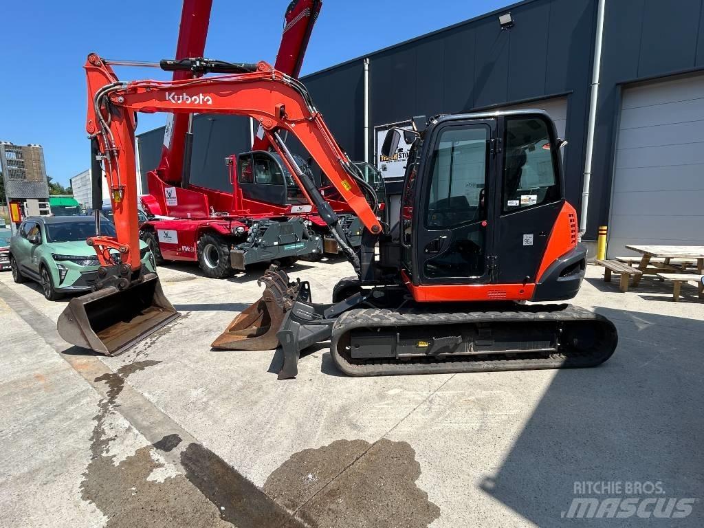 Kubota KX 080-4 Midi rýpadla 7t - 12t