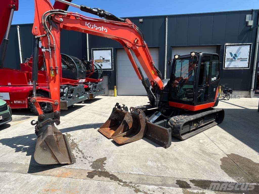 Kubota KX 080-4 Midi rýpadla 7t - 12t