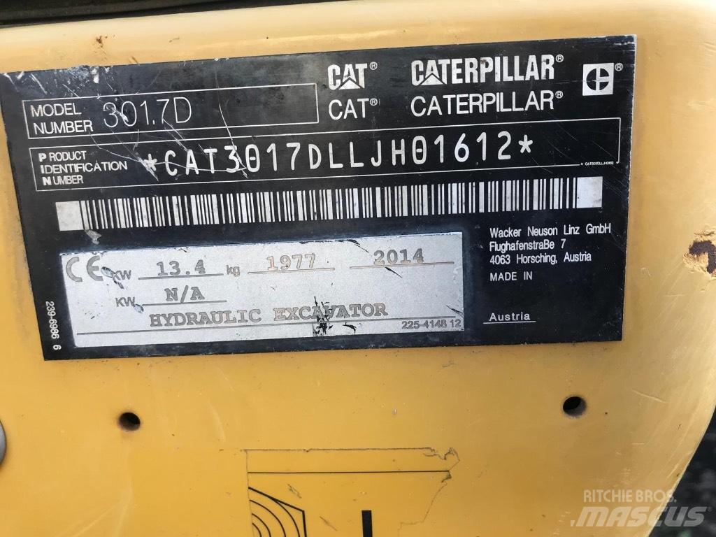CAT 301.7 D Mini rýpadla < 7t