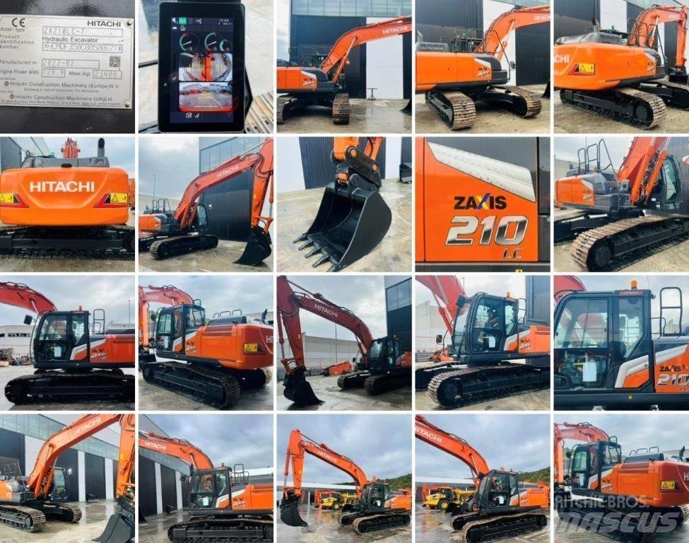 Hitachi ZX 210 LC-7 Pásová rýpadla