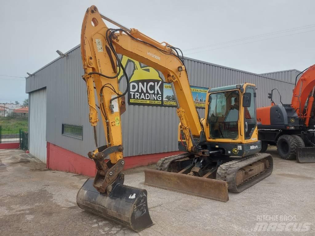 Hyundai R 80 CR Midi rýpadla 7t - 12t