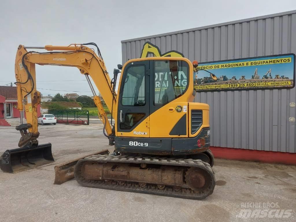 Hyundai R 80 CR Midi rýpadla 7t - 12t