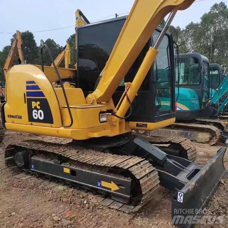 Komatsu PC 60 Pásová rýpadla