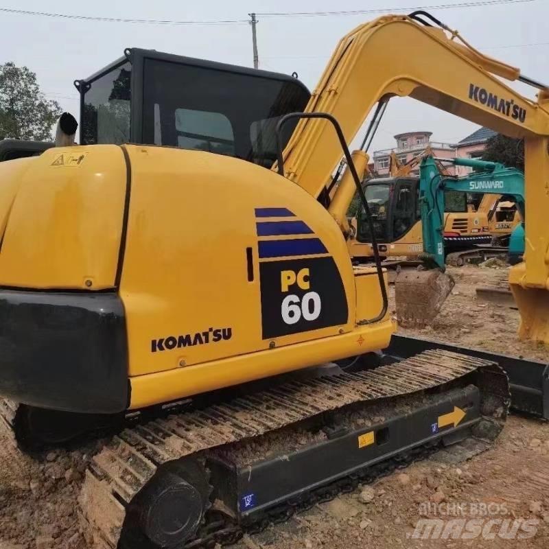 Komatsu PC 60 Pásová rýpadla