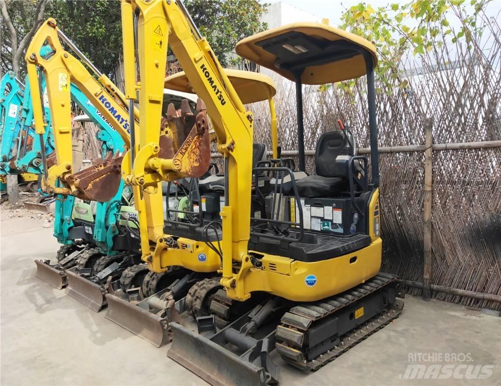 Komatsu PC18 Pásová rýpadla