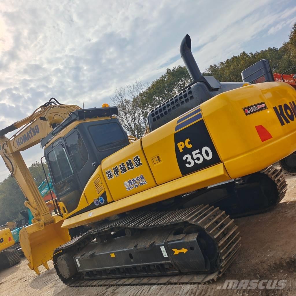 Komatsu PC 350 Pásová rýpadla