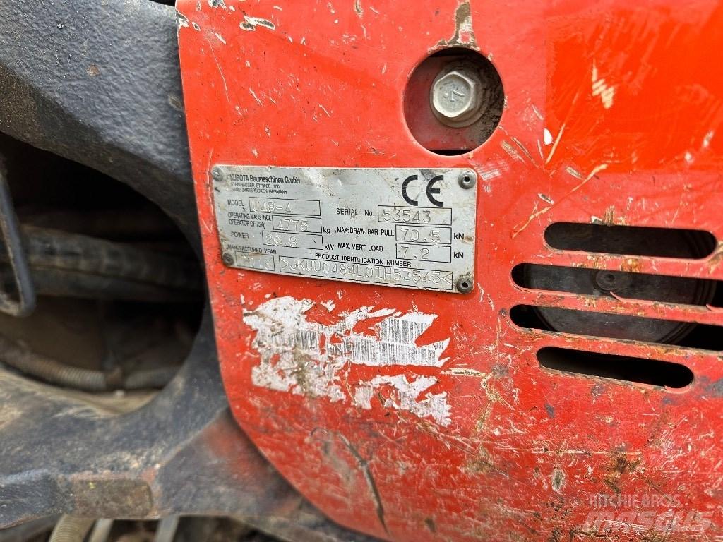 Kubota KX 048-4 Mini rýpadla < 7t
