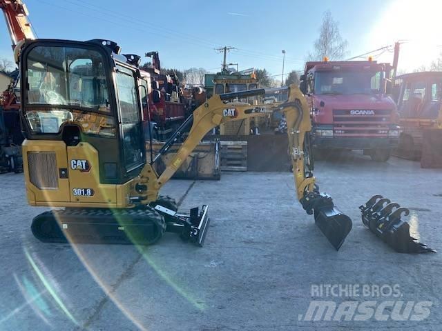 CAT 301.8 Mini rýpadla < 7t