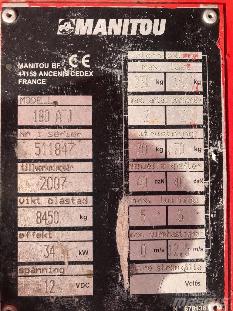 Manitou 180 ATJ Kloubové plošiny