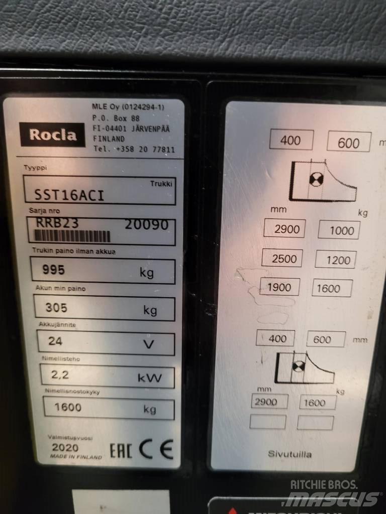Rocla SST16 ACI Samohybné vozíky