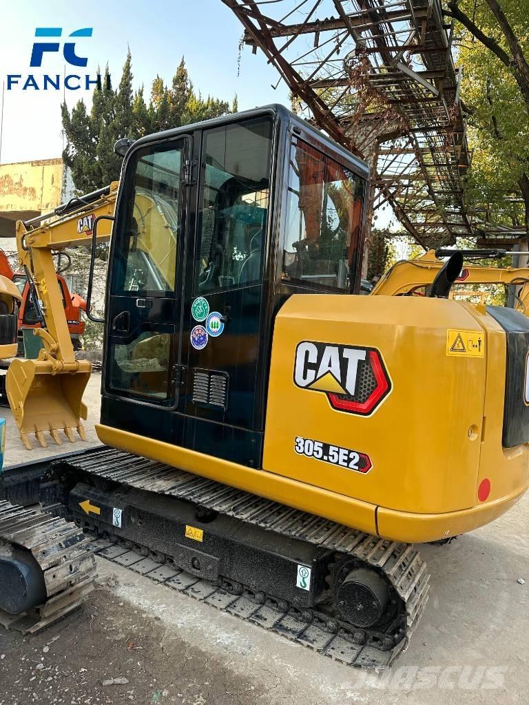 CAT 305.5e2 Pásová rýpadla
