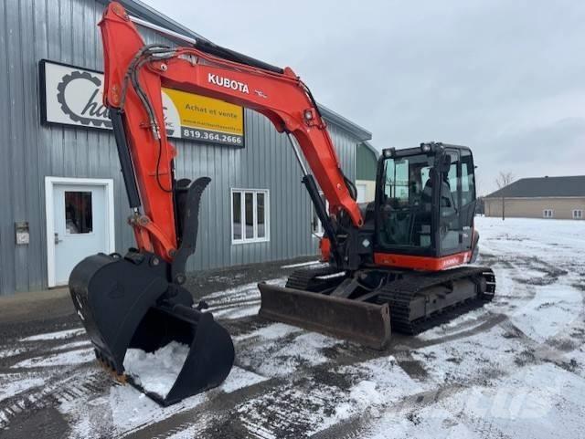 Kubota KX 080-4 Pásová rýpadla