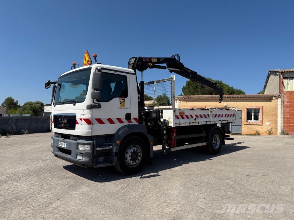 MAN TGM 18.250 Autojeřáby, hydraulické ruky