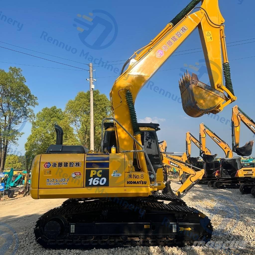 Komatsu PC 160 Pásová rýpadla
