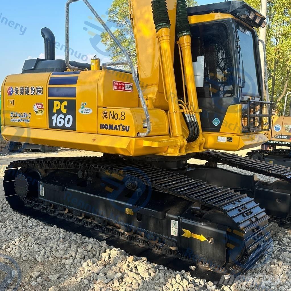Komatsu PC 160 Pásová rýpadla