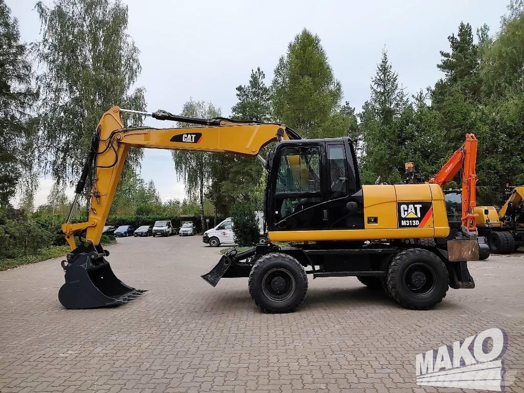 CAT M 313 D Kolová rýpadla