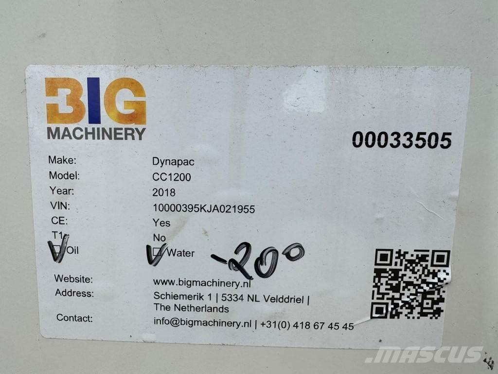 Dynapac CC1200 Tandemové válce