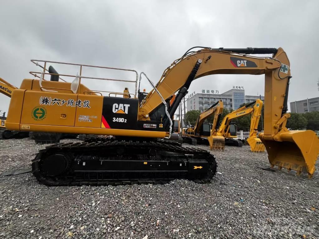CAT 349 D2 Pásová rýpadla