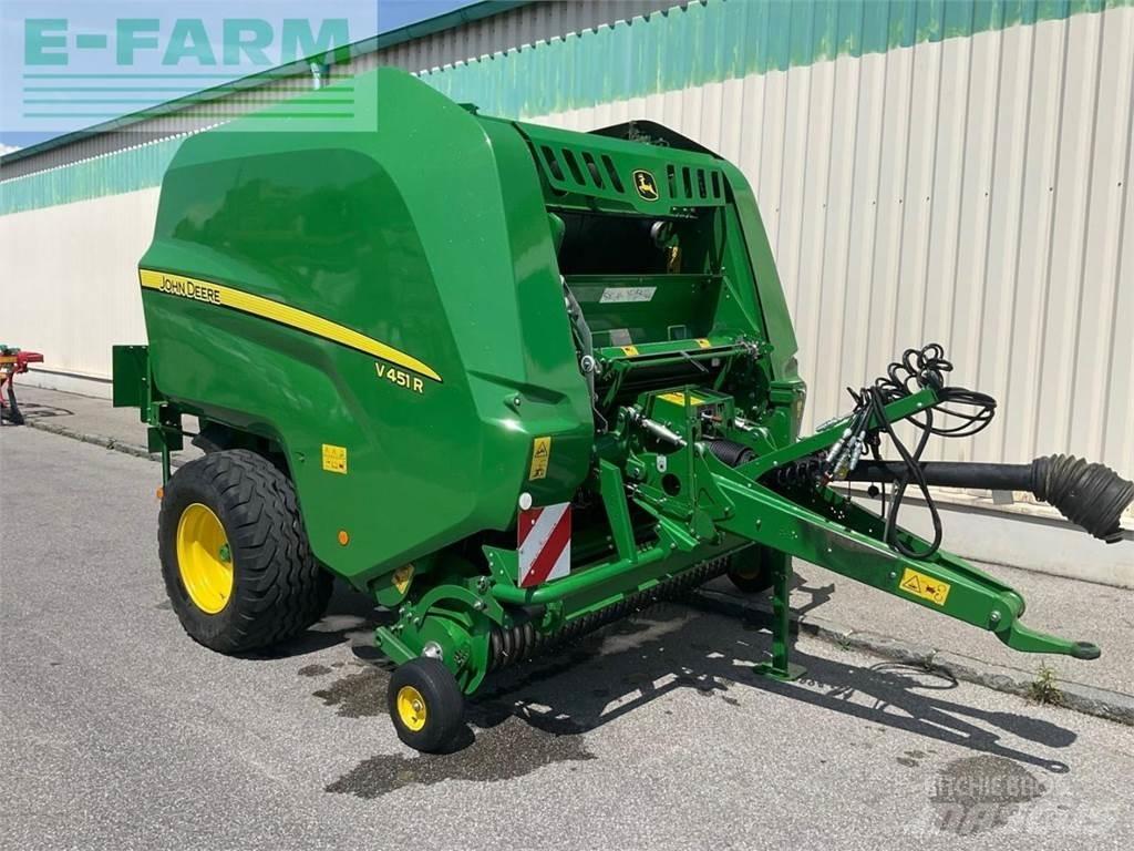 John Deere V451R Lis na hranaté balíky
