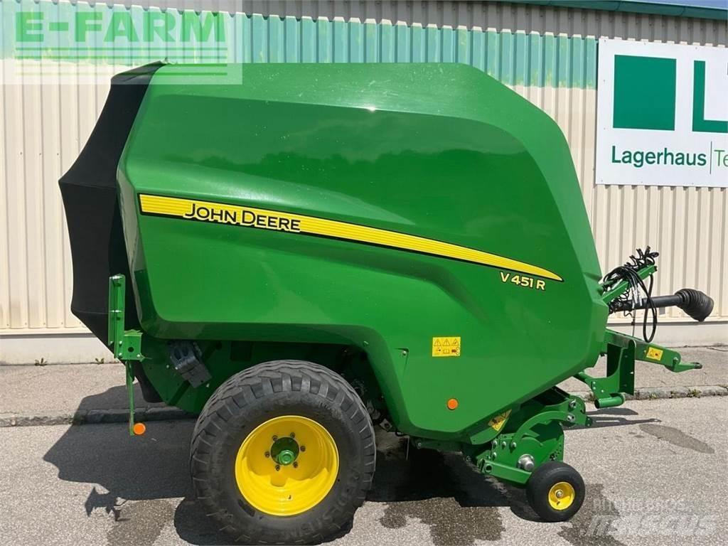John Deere V451R Lis na hranaté balíky