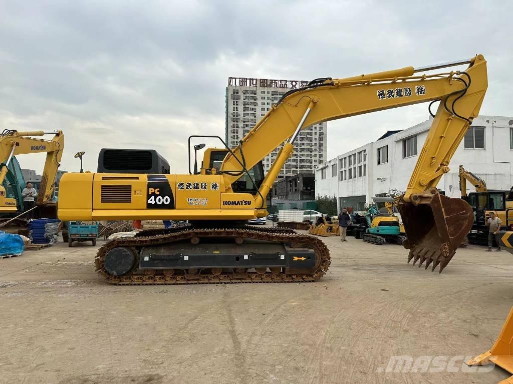 Komatsu PC 400 Pásová rýpadla