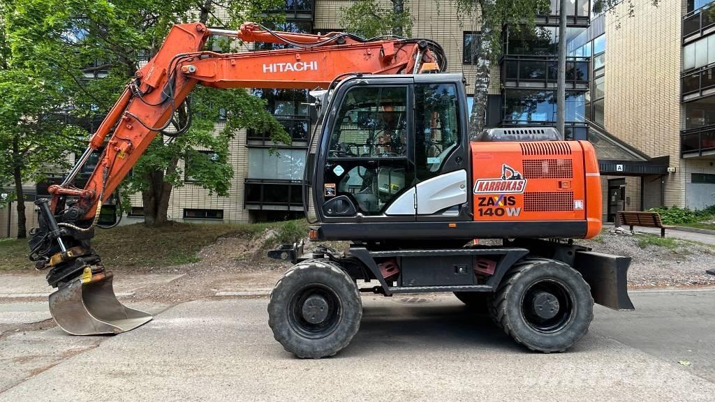 Hitachi ZX140W-5B Kolová rýpadla