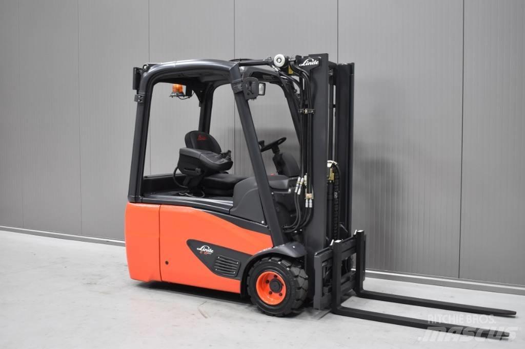 Linde E 18 - 02 Akumulátorové vozíky