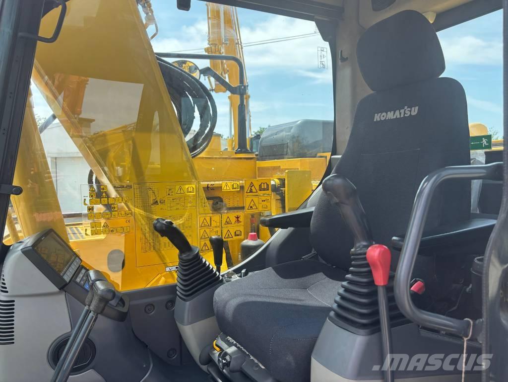 Komatsu PC 138 US Pásová rýpadla