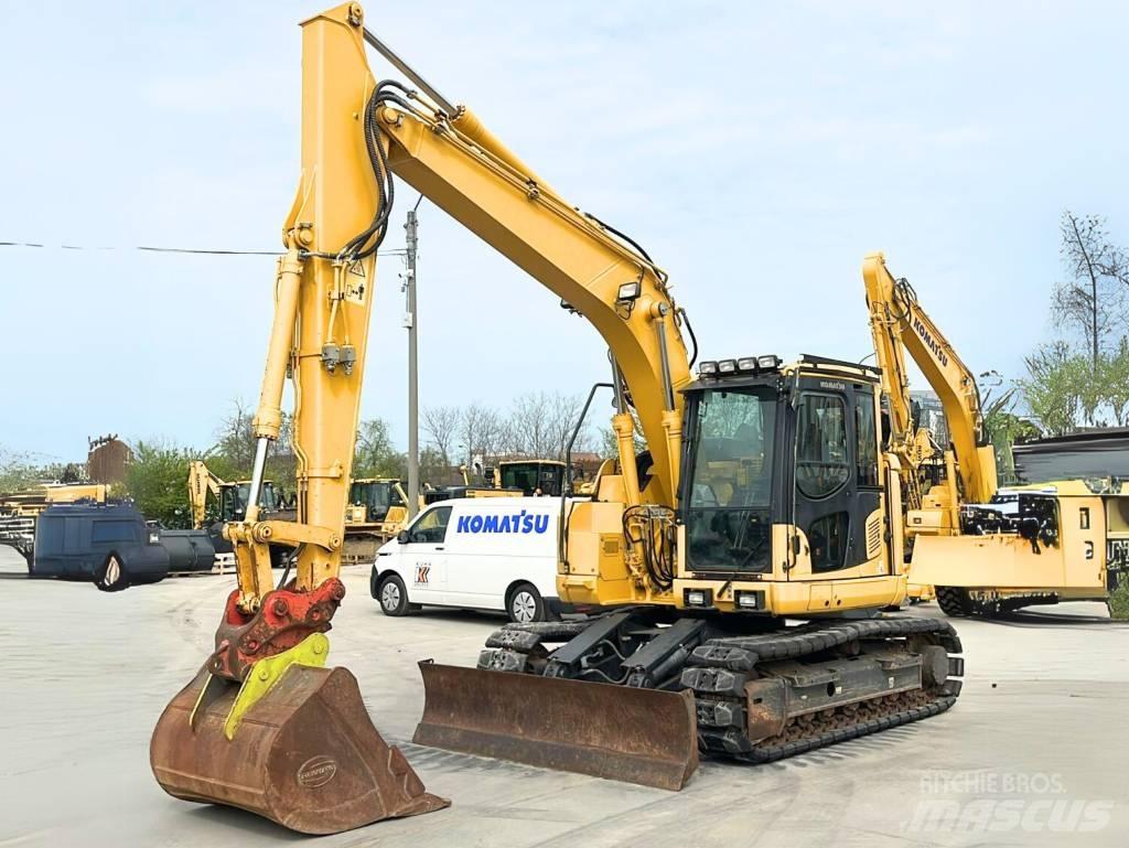 Komatsu PC 138 US Pásová rýpadla