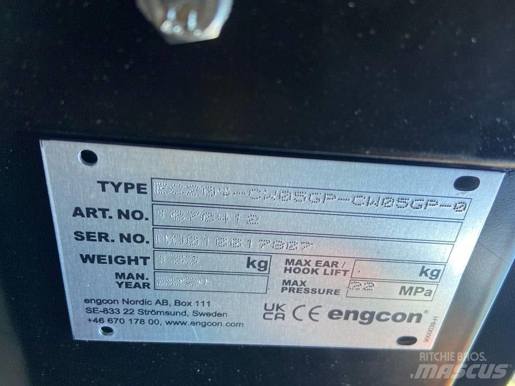 Engcon EC 204 Mini rýpadla < 7t