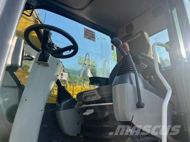 Komatsu PW 148 Kolová rýpadla