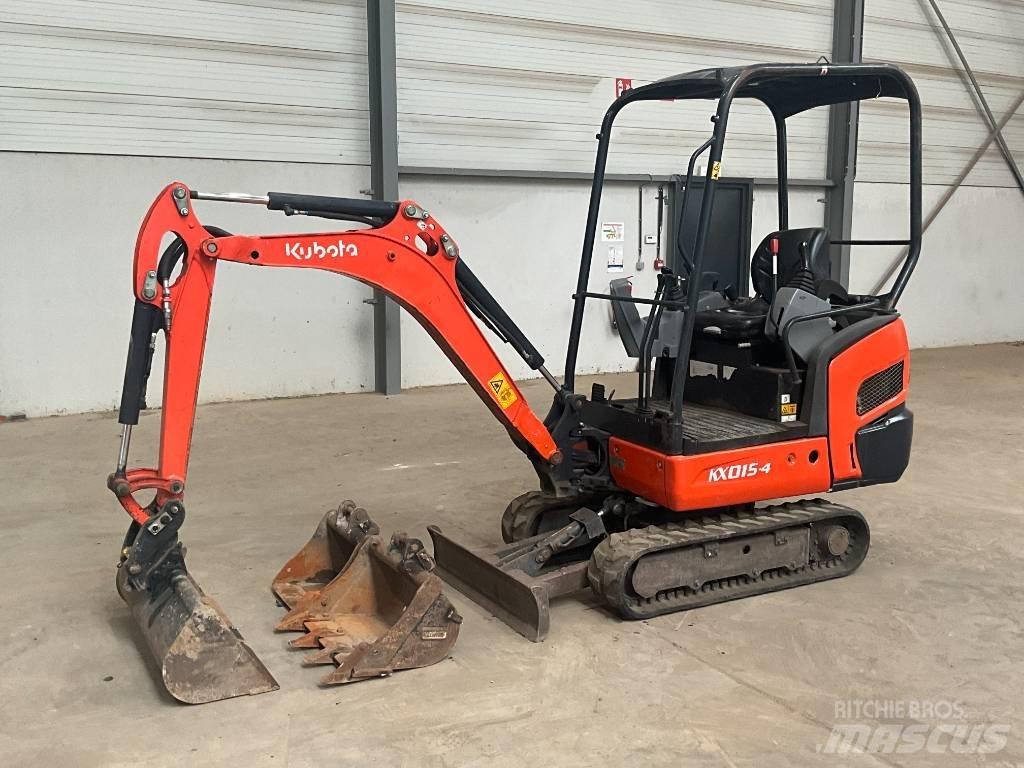 Kubota KX 015-4 Mini rýpadla < 7t