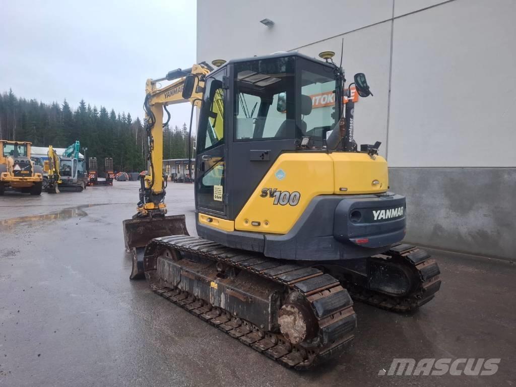 Yanmar SV 100-2A Midi rýpadla 7t - 12t