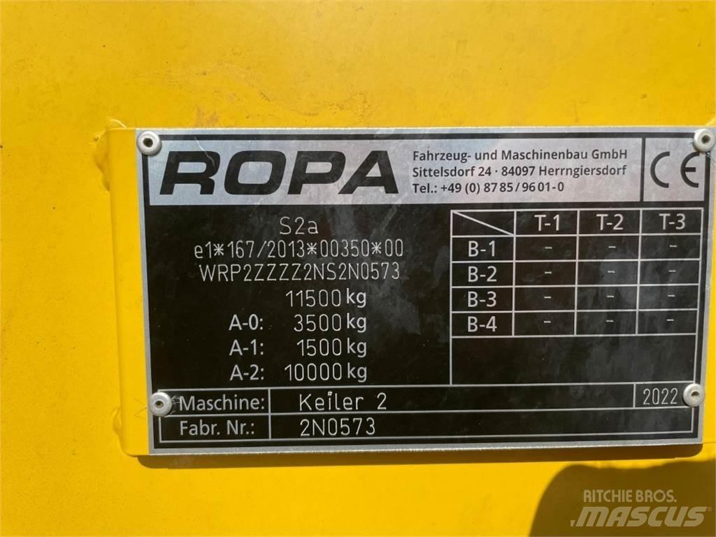 Ropa KEILER 2 Bramborové kombajny / sklízeče