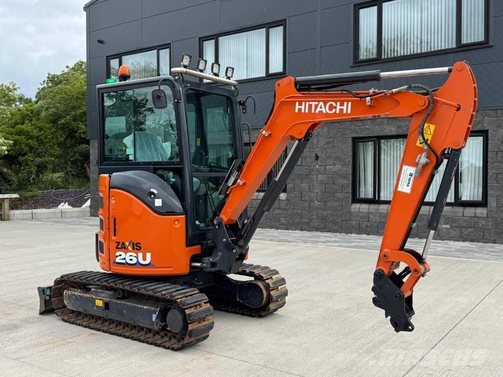 Hitachi ZX 26 U-6CLR Mini rýpadla < 7t