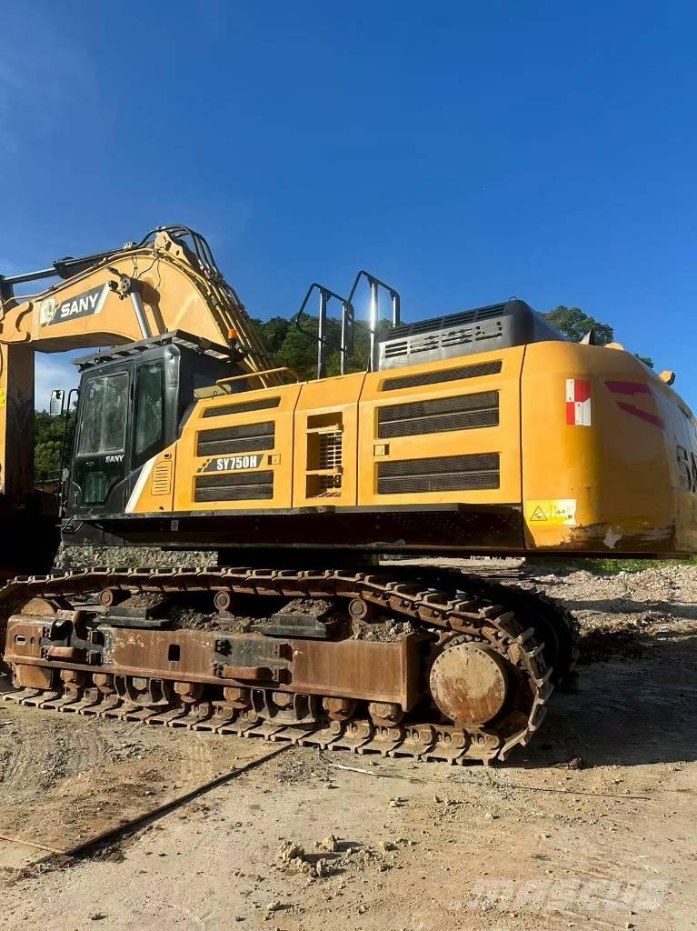 Sany 750 Pásová rýpadla