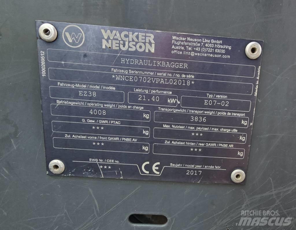 Wacker Neuson EZ 38 Mini rýpadla < 7t