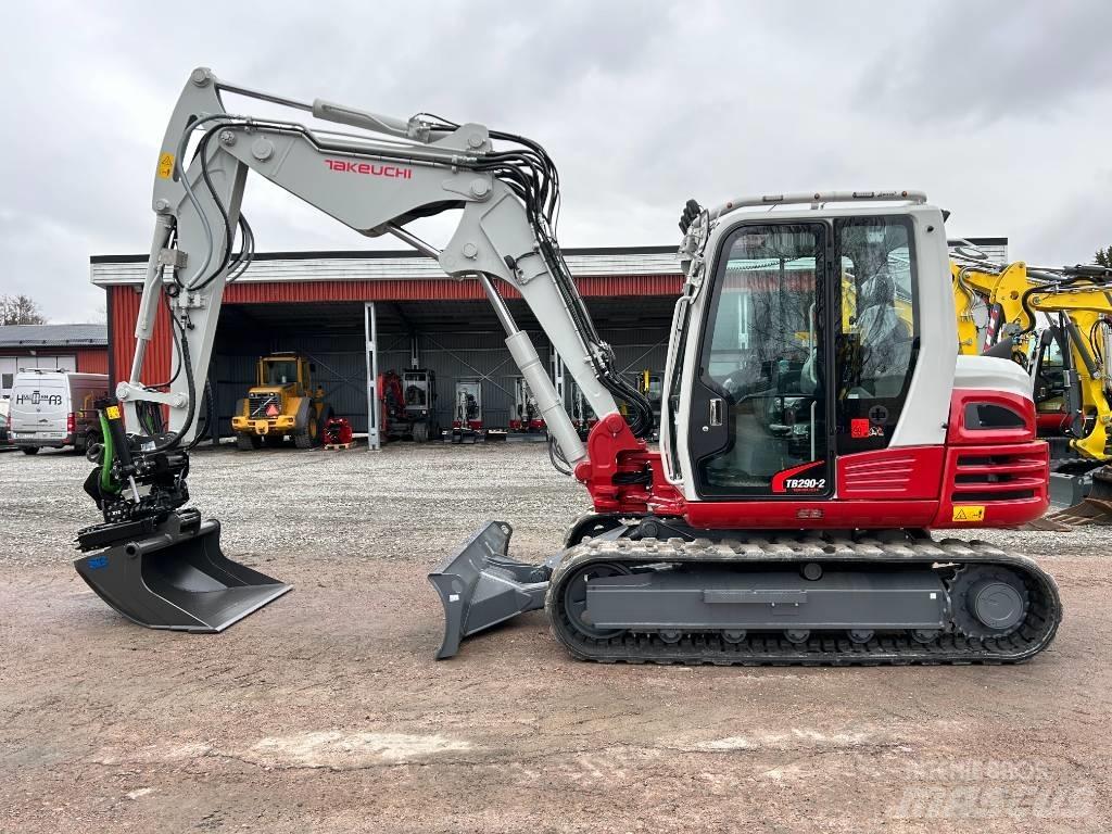 Takeuchi TB290 Midi rýpadla 7t - 12t