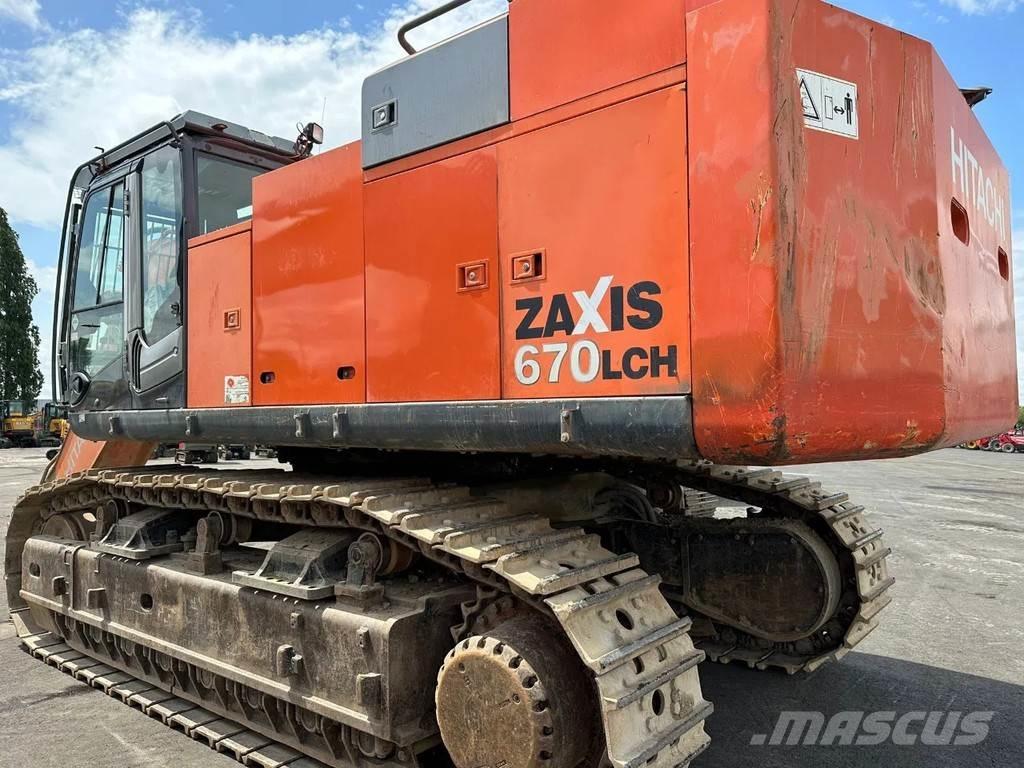 Hitachi ZX670CH-3 Pásová rýpadla